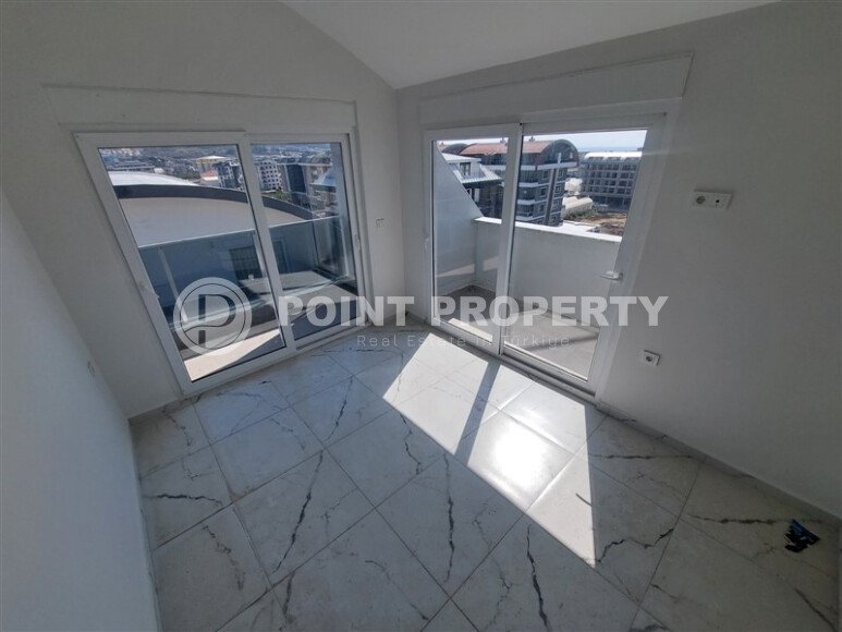 Duplex apartment 2+1, 110 m² with sea view in elite area Kargicak-id-9572-photo-15