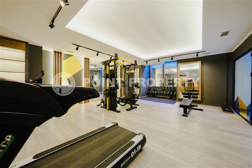 Квартира 1+1, 53 м² в стильном жилом комплексе в верхней части района Оба-id-9580-фото-12