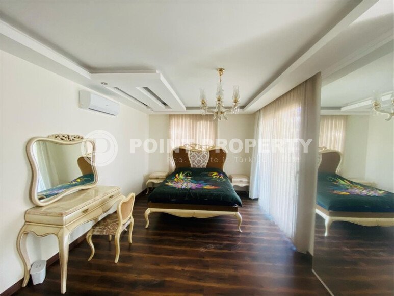 Квартира 2+1, 115 м² в районе Оба с мебелью и зелёной ухоженной территорией-id-9581-фото-7