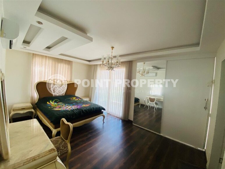 Квартира 2+1, 115 м² в районе Оба с мебелью и зелёной ухоженной территорией-id-9581-фото-8