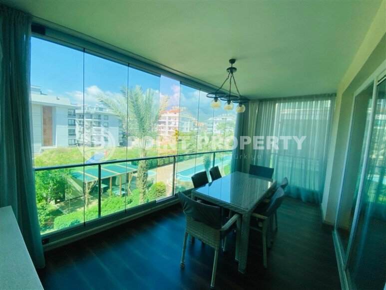 Квартира 2+1, 115 м² в районе Оба с мебелью и зелёной ухоженной территорией-id-9581-фото-15