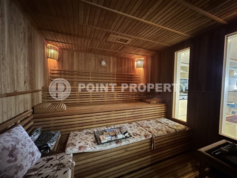 Panoramic triplex villa 250 m² with furniture, sea and Kale views in Bektas area, Alanya-id-9590-photo-23