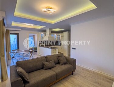 Комфортабельная квартира 55 м² в престижном комплексе у моря в центре Аланьи-id-9593-фото-3