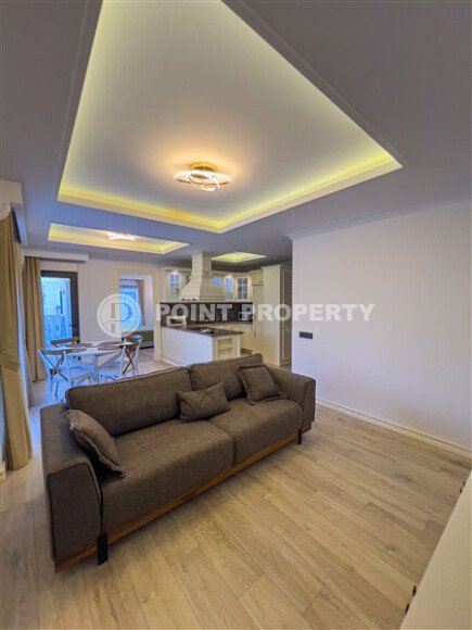 Комфортабельная квартира 55 м² в престижном комплексе у моря в центре Аланьи-id-9593-фото-3