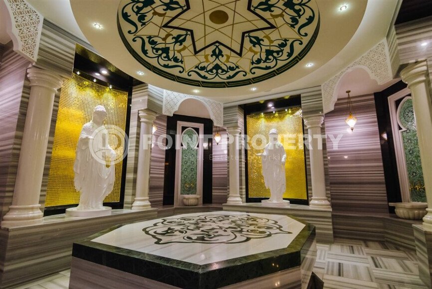 Комфортабельная квартира 55 м² в престижном комплексе у моря в центре Аланьи-id-9593-фото-19