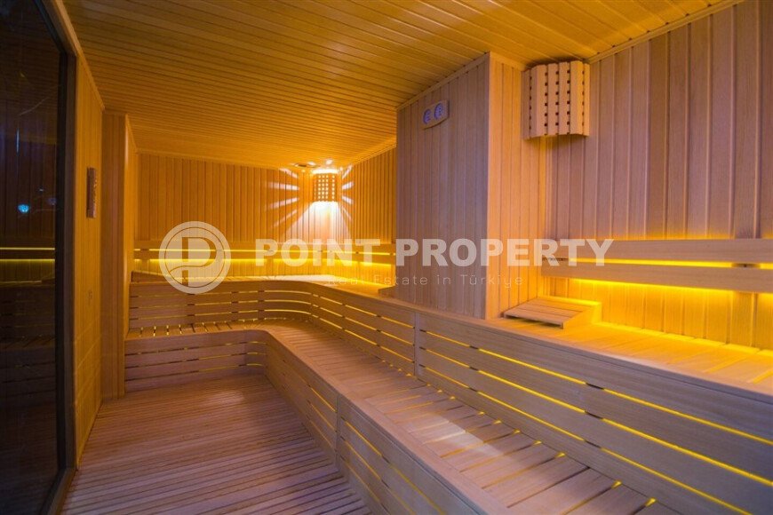 Комфортабельная квартира 55 м² в престижном комплексе у моря в центре Аланьи-id-9593-фото-23