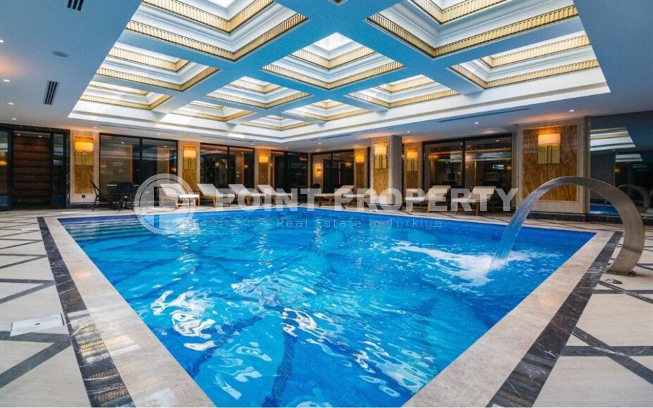 Комфортабельная квартира 55 м² в престижном комплексе у моря в центре Аланьи-id-9593-фото-25