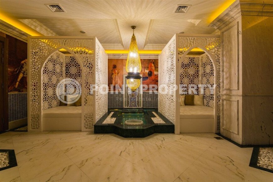 Комфортабельная квартира 55 м² в престижном комплексе у моря в центре Аланьи-id-9593-фото-27