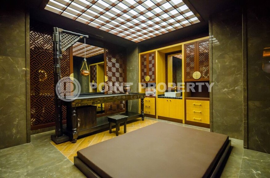 Комфортабельная квартира 55 м² в престижном комплексе у моря в центре Аланьи-id-9593-фото-29