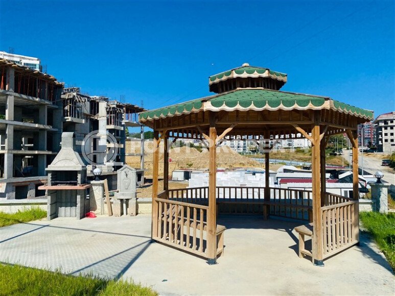 Sunny 51 m² apartment with garden in Avsallar-id-9595-photo-14