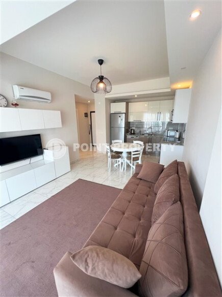 Cozy apartment 1+1, 50 m² with sea view in Avsallar area-id-9598-photo-3