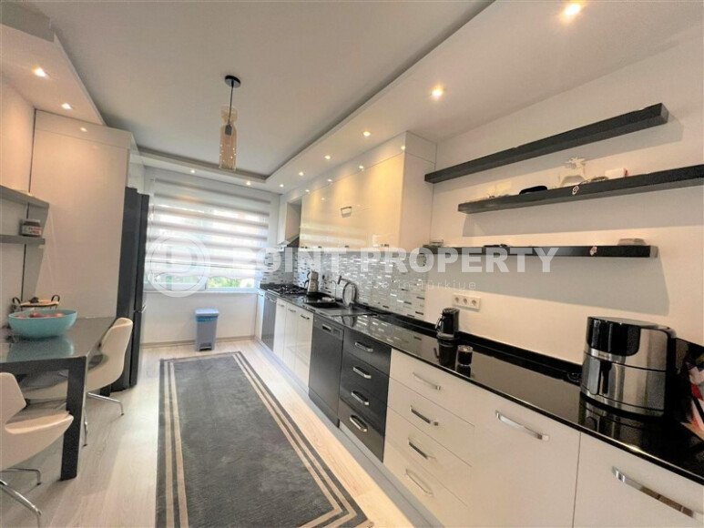 Просторный садовый дуплекс 4+1, 200 м², район Джикджилли, подходит под ВНЖ и гражданство-id-9600-фото-4