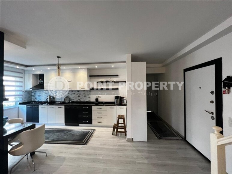 Просторный садовый дуплекс 4+1, 200 м², район Джикджилли, подходит под ВНЖ и гражданство-id-9600-фото-5