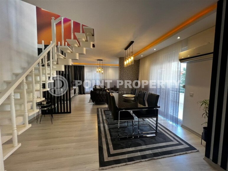 Просторный садовый дуплекс 4+1, 200 м², район Джикджилли, подходит под ВНЖ и гражданство-id-9600-фото-10