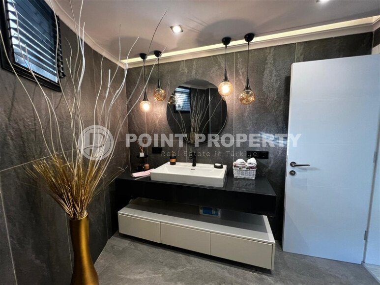 Просторный садовый дуплекс 4+1, 200 м², район Джикджилли, подходит под ВНЖ и гражданство-id-9600-фото-18