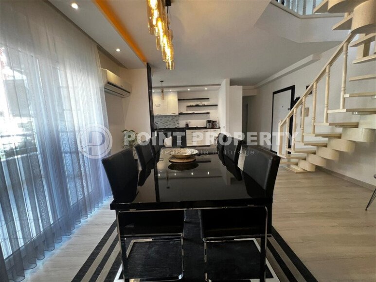 Просторный садовый дуплекс 4+1, 200 м², район Джикджилли, подходит под ВНЖ и гражданство-id-9600-фото-26