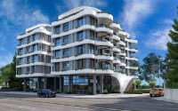Квартира 1+1 с видом на море в комплексе на первой линии в Каргыджаке-id-9601-фото-1