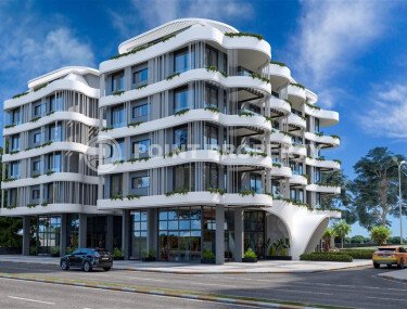 1+1 apartment with sea view in a complex on the first line in Kargicak-id-9601-photo-1