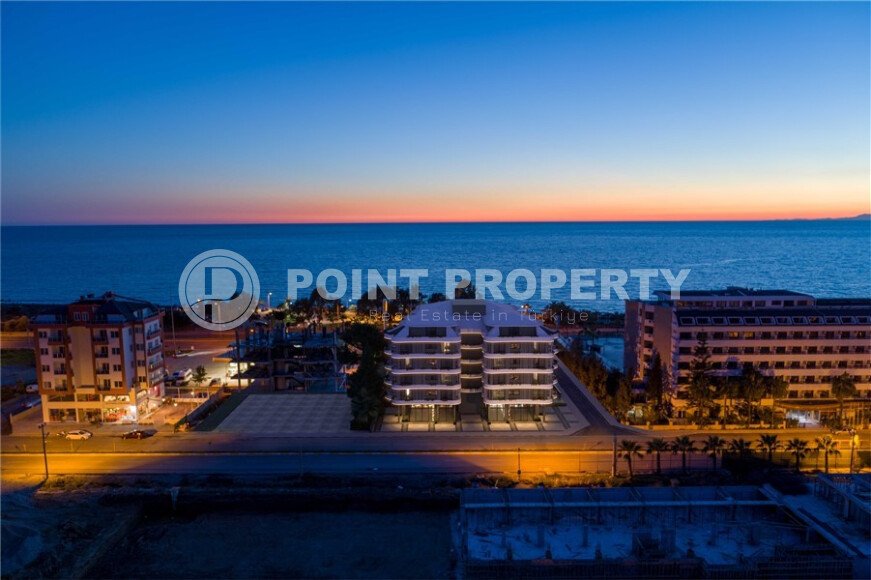 1+1 apartment with sea view in a complex on the first line in Kargicak-id-9601-photo-3