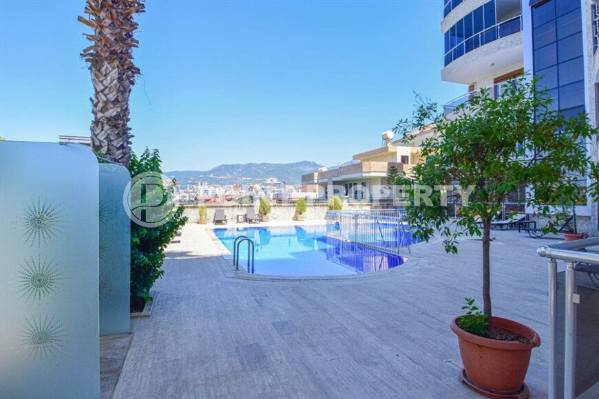 Furnished apartment 55 m² with sea and Calais view in Kestel area-id-9603-photo-8