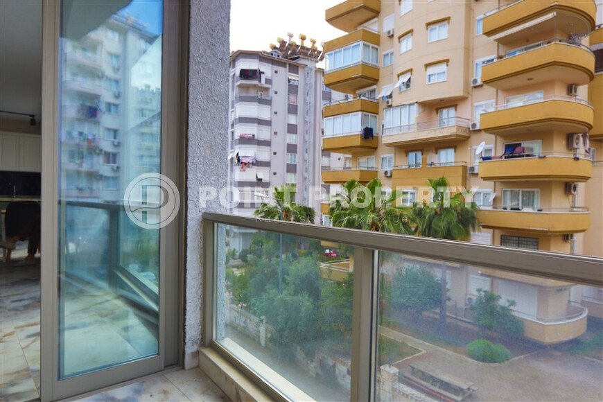 Эффектная квартира 72 м² в центре Аланьи с тёплыми полами, пляж Клеопатра-id-9609-фото-15