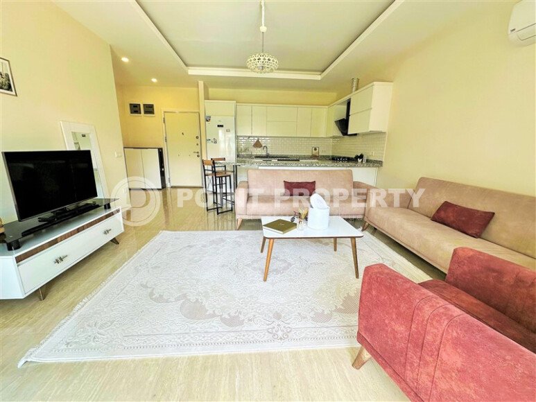 Apartment 1+1, 60 m² in the lower part of Oba with a view of the complex infrastructure-id-9611-photo-2