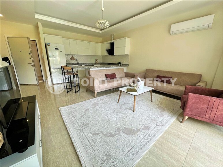 Apartment 1+1, 60 m² in the lower part of Oba with a view of the complex infrastructure-id-9611-photo-3