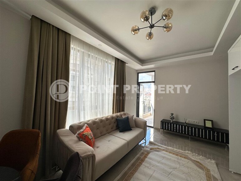 Квартира 1+1, 69 м² с мебелью в верхней части района Оба с возмоожностью получения ВНЖ-id-9615-фото-7