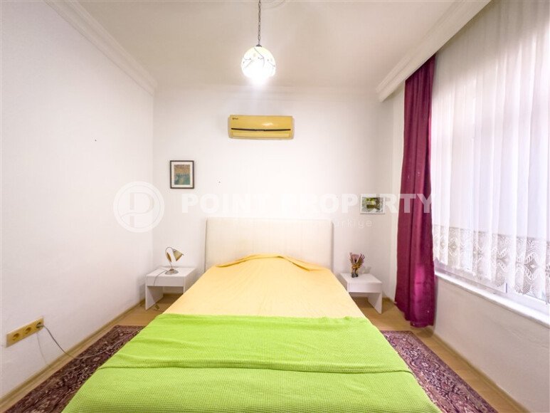 Солнечная квартира 110 м² с отдельной кухней в центре Аланьи, район Кале рядом с морем-id-9618-фото-5