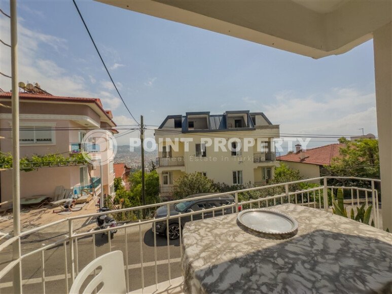 Солнечная квартира 110 м² с отдельной кухней в центре Аланьи, район Кале рядом с морем-id-9618-фото-11