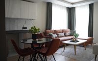Стильная квартира 50 м² в центре Аланьи недалеко от пляжа Клеопатры в современном комплексе-id-9619-фото-1