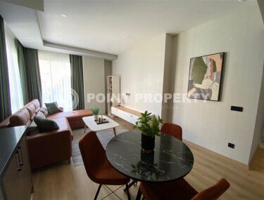 Стильная квартира 50 м² в центре Аланьи недалеко от пляжа Клеопатры в современном комплексе-id-9619-фото-3