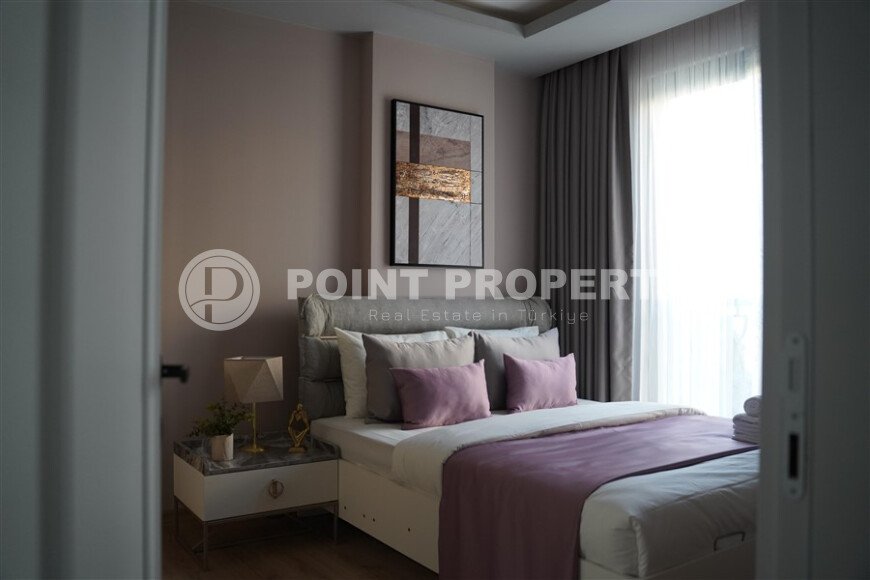 Стильная квартира 50 м² в центре Аланьи недалеко от пляжа Клеопатры в современном комплексе-id-9619-фото-10