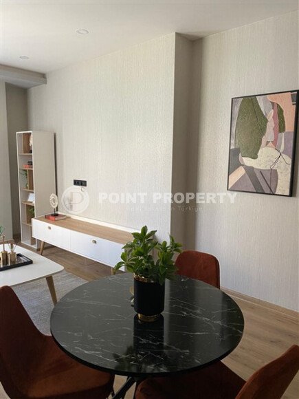 Стильная квартира 50 м² в центре Аланьи недалеко от пляжа Клеопатры в современном комплексе-id-9619-фото-12