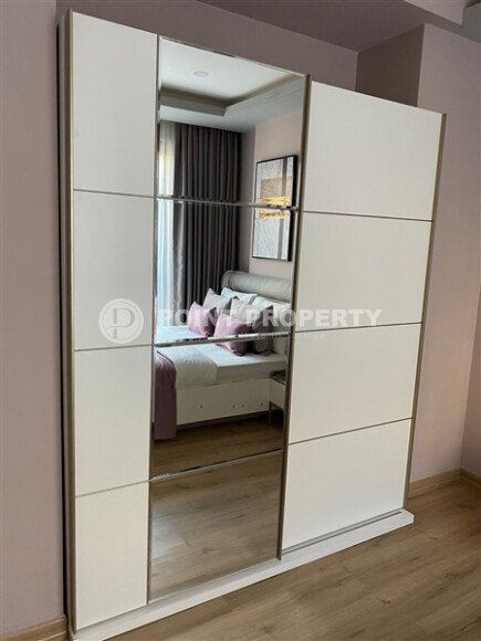 Стильная квартира 50 м² в центре Аланьи недалеко от пляжа Клеопатры в современном комплексе-id-9619-фото-15