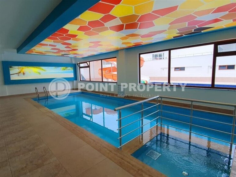 Уютная квартира 1+1 с видом на средиземное море в районе Оба.-id-9623-фото-8