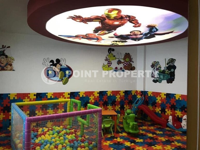 Уютная квартира 1+1 с видом на средиземное море в районе Оба.-id-9623-фото-10