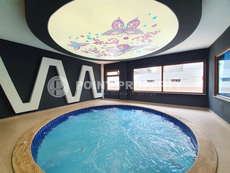 Уютная квартира 1+1 с видом на средиземное море в районе Оба.-id-9623-фото-12