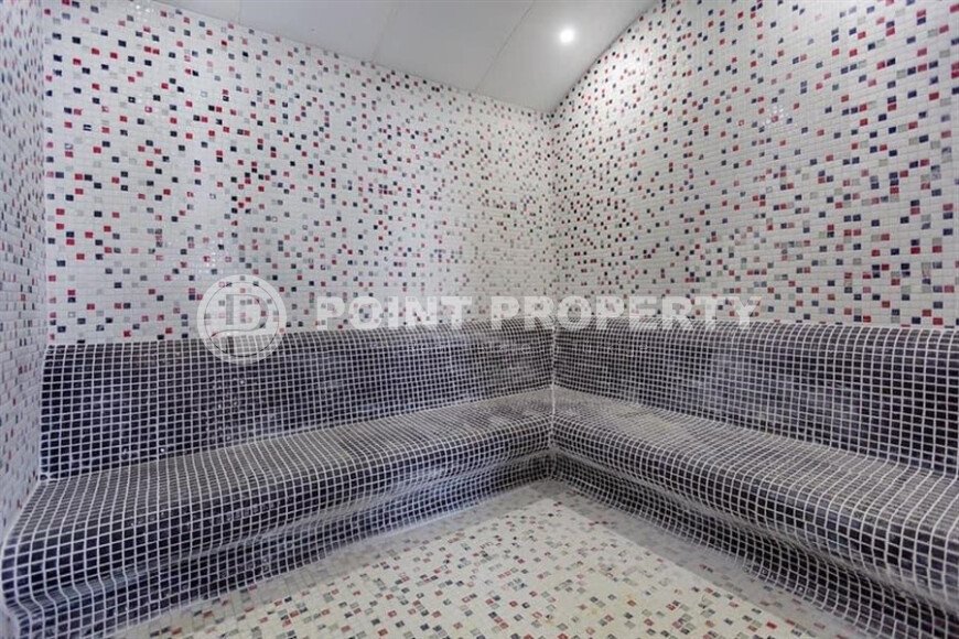 Уютная квартира 1+1 с видом на средиземное море в районе Оба.-id-9623-фото-15