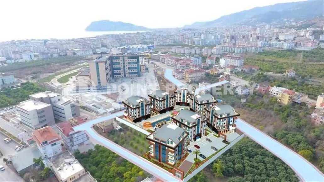 Уютная квартира 1+1 с видом на средиземное море в районе Оба.-id-9623-фото-16