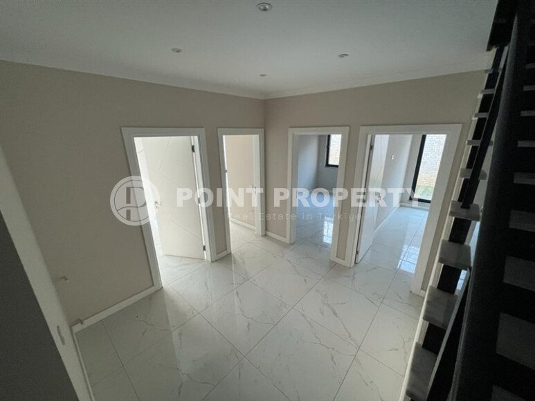 Садовый дуплекс 250 м² с панорамным видом на море и город в Бекташ, Аланья-id-9625-фото-5