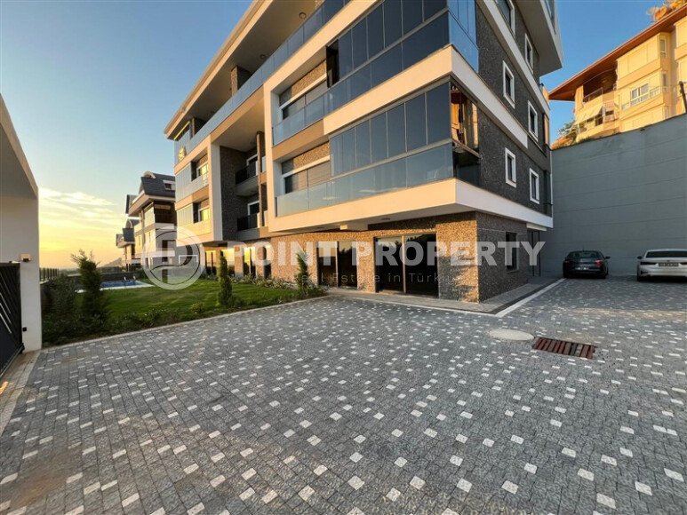 Panoramic duplex 150 m² in the center of Alanya - Kucukhasabahce district with sea and city view-id-9627-photo-16
