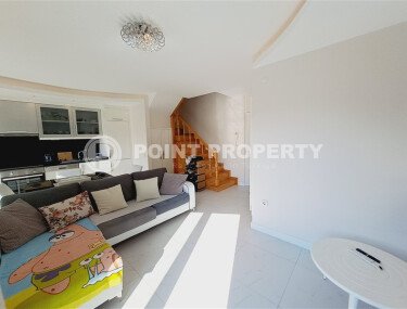 Меблированный дуплекс 2+1, 100 м² в центре Аланьи с отельной инфраструктурой в районе пляжа Клеопатра-id-9630-фото-4