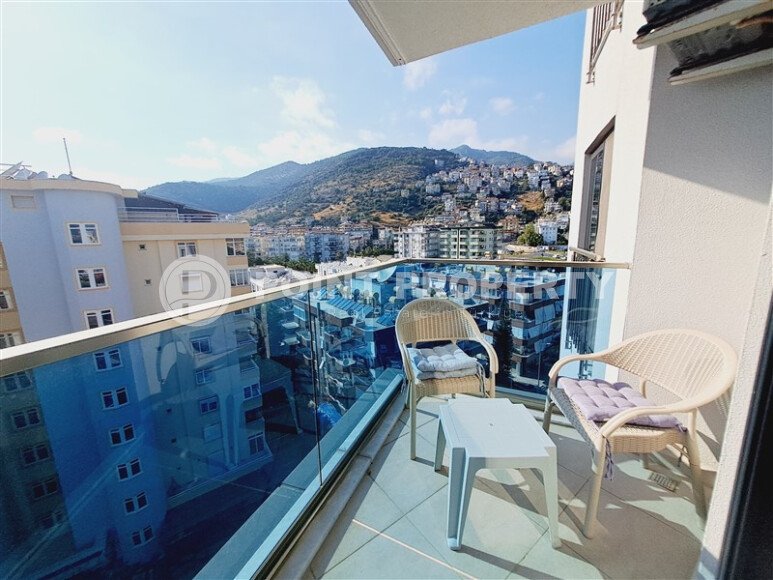Furnished duplex 2+1, 100 m² in the center of Alanya with hotel infrastructure in the Cleopatra beach area-id-9630-photo-13