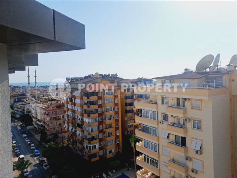 Furnished duplex 2+1, 100 m² in the center of Alanya with hotel infrastructure in the Cleopatra beach area-id-9630-photo-16