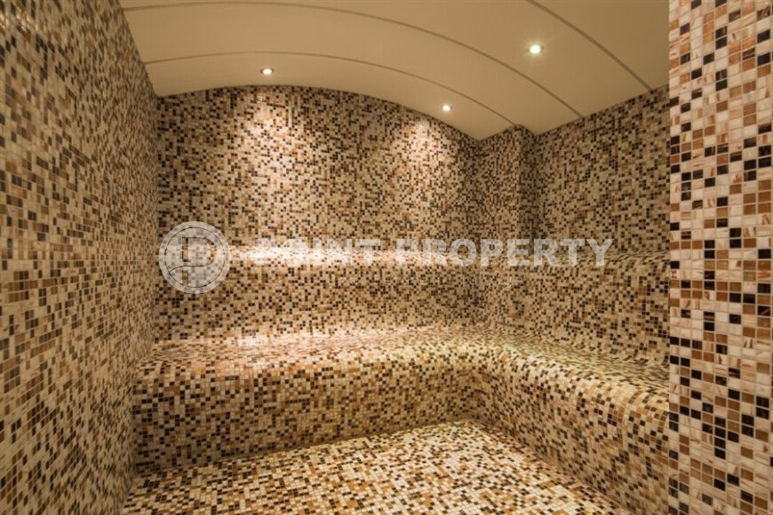 Furnished duplex 2+1, 100 m² in the center of Alanya with hotel infrastructure in the Cleopatra beach area-id-9630-photo-26