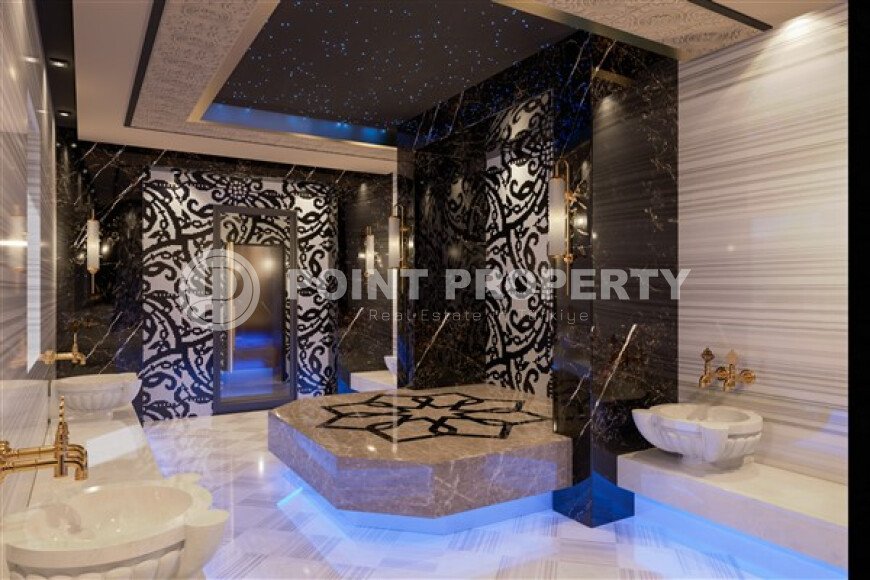 Современная квартира 50 м² в центре Аланьи в комплексе с развитой инфраструктурой-id-9634-фото-10