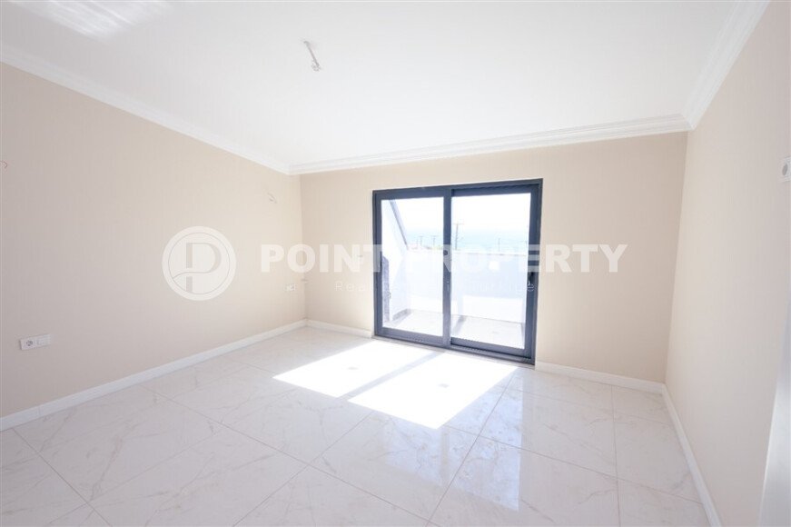 Panoramic duplex 250 m² with sea views in the Bektas area in a low-rise villa complex-id-9639-photo-9