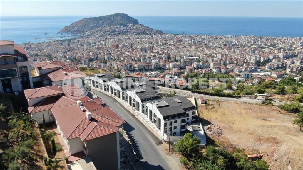 Panoramic duplex 250 m² with sea views in the Bektas area in a low-rise villa complex-id-9639-photo-18