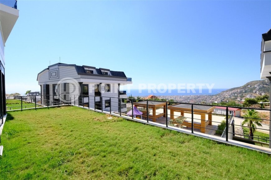 Panoramic duplex 250 m² with sea views in the Bektas area in a low-rise villa complex-id-9639-photo-26